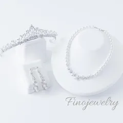 【ブランド公式】P015N029T011 3点セット ブライダルアクセサリー フィノジュエリー イヤリング ビジュー キュービック キュービックジルコニア ウェディング ブライダル 花嫁 結婚式 ウエディングアクセサリー 海外挙式 2次会 パーティー ゲスト