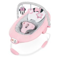 新品 Bright Starts ブライトスターツ ミニーマウス・ローズスカイ・バウンサー (12206) by Kids II