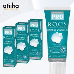 歯磨き粉 ROCS PRO ロックスプロ  MINERAL COMPLEX ミネラルコンプレックス 94g シトラスミント 3本