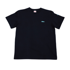 Haku T-Shirts Black x Tiffany Blue