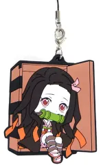 【中古】ストラップ(キャラクター) 竈門禰豆子B ラバーストラップ きゅんキャラいらすとれーしょんず 「一番くじ 鬼滅の刃」 F賞