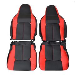ハイゼット カーゴ S321V / S331V H23(2011)/12～H27(2015)/11 シートカバー １列目 運転席+助手席側 １列目背もたれ一体型ヘッドレスト スペシャル クリーン