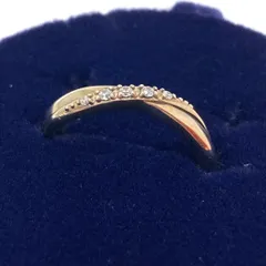 ◆4℃◆ヨンドシー ピンクシルバー リング 8号 指輪 ジュエリーケース 箱付き