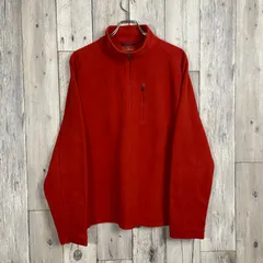 【 L.L.BEAN エルエルビーン 】ハーフジップ ラグラン フリース トレーナー  L