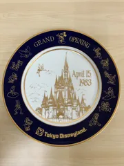 激レア！東京ディズニーランド グランドオープン 記念プレート 激レア！東京ディズニーランド グランドオープン 記念プレート