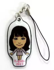 【中古】モバイル雑貨 中島美央(E-girls) 2017カレンダー衣装Ver. クリーナー EXILE TRIBE STATION限定カプセル景品