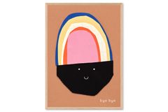 Atelier Cph アートポスター 50×70cm PLAY 003 bye bye/98xPLAY003-50x70