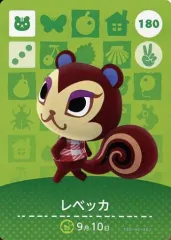 【中古】どうぶつの森amiiboカード 180：レベッカ
