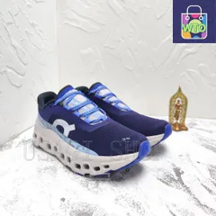 On Cloudmonster ランニングシューズ メンズ レディー オールシーズン スニーカー タウンユース ジョギング スポーツ トレーニング 軽量 靴 新品 ブルー