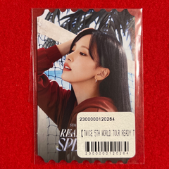 Twice ミナ Mina Ready to Be Special Tour オンラインくじ チケット風トレカ