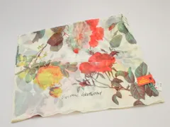 ヴィヴィアンウエストウッド Vivienne Westwood Red Label シルク ストール 花柄 オフホワイト レディース e_u F-MR1128