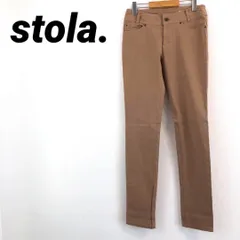 stola.　ストラ　スキニーパンツ　カジュアルパンツ　ベージュ　大人気　Mのサムネイル
