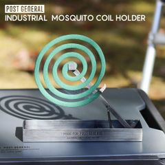 【 INDUSTRIAL MOSQUITO COIL HOLDER / インダストリアル モスキートコイルホルダー 】 POSTGENERAL 蚊取り線香ホルダー　蚊取り 蚊取り線香スタンド キャンプ アウトドア 庭 BBQ テラス