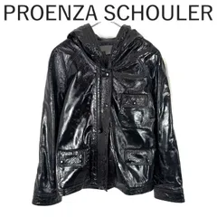 ⭐️新品⭐️PROENZA SCHOULER レザーブルゾン　ブラック　サイズ6 2025年最新】Proenza Schouler レザージャケット・ライダースの