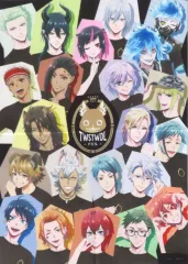 【中古】ポスター A3ファブリックポスター 集合 「Blu-ray/DVD ディズニー ツイステッドワンダーランドFes.」 同梱特典