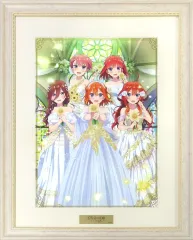 【中古】原画イラストボード 付属品付)五等分の花嫁 アニメ原画展 額装付き複製画