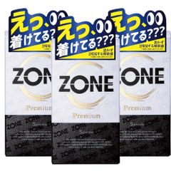 ジェクス コンドーム ZONE(ゾーン) プレミアム 5個入×３個セット