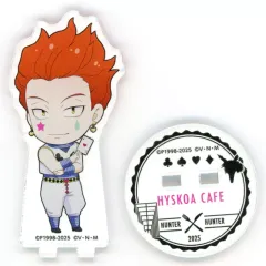 【中古】アクリルスタンド・アクリルパネル ヒソカ=モロウ(通常衣装) 「HUNTER×HUNTER×animatecafe 奇術師ヒソカのヒソカフェ 第3弾 トレーディングアクリルスタンド」