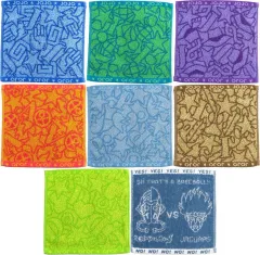 【中古】タオル・手ぬぐい 全8種セット タオルコレクション 「一番くじ ジョジョの奇妙な冒険 スターダストクルセイダース -STAND RUSH!-」 J賞