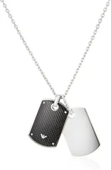 エンポリオアルマーニ  EMPORIO ARMANI ステンレス ネックレス EGS1601040 メンズ