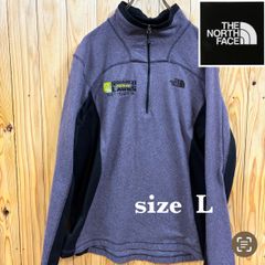 【古着】THENORTHFACE(ノースフェイス)ハーフジップ L 紫系 US古着 アウトドア 長袖カットソー