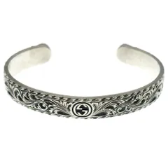 【美品】GUCCI バングル　ヴィンテージ　オールドグッチ　カットアウトG 楽天市場】gロゴ ブレスレット グッチの通販