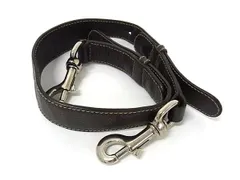 ■美品■ GUCCI グッチ レザー バッグ用 ハンドルストラップ ショルダーストラップ 肩掛け レディース ダークブラウン系 BS0512