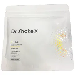 Dr. Shake X ダイエットシェイク 90g 今回、Dr.ShakeXを試させてもらいました🧃 乳酸菌の力で内臓脂肪