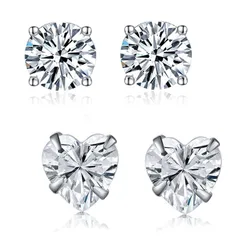 特価　キラキラ つけっぱなし 一粒パール 目立ちない ファーストピアス パールピアス【大容量10ペアセット軟骨ピアス・ジルコニアイヤリング・天然淡水パール・シルバー925】小ぶり軟骨ピアス シンプル クリアスタッドピアス レディースピアス おしゃれ 樹脂ピアス