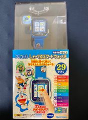 ドラえもん　スマートウォッチ ブルー　しゃべるスマートウォッチ【未開封品】【アウトレット倉庫在庫】【北海道、沖縄、九州、離島はお届け不可】