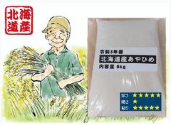 お米 あやひめ 北海道産 白米 令和４年産  6kg