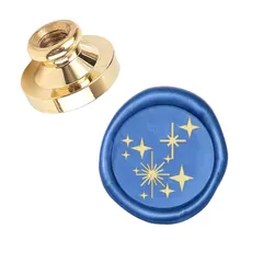 【新着商品】ワックスシールスタンプ 交換真鍮銅頭 四角星 復古風 洋式 ヘッドのみ 結婚式 告白 シーリングスタンプ 招待状 誕生日の封筒の装飾 CRASPIRE DIY用 手芸用品