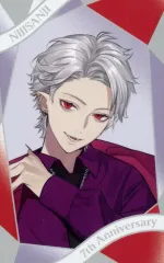 【中古】キャラカード 葛葉(ノーマル) 「バーチャルYouTuber にじさんじ 7th Anniversary ランダムチェキ風カード Aグループ」