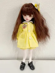 JANAYA ハンドメイド　幼SD服　黄色洋服4点セット　翌日発送