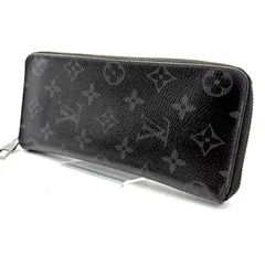 【 良品 】LOUIS VUITTON　ルイヴィトン　モノグラムエクリプス　ジッピーウォレット　ヴェルティカル　ラウンドファスナー　長財布　ブラック