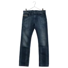 DIESEL (ディーゼル) THANAZ テーパードデニムパンツ ジーンズ インディゴ