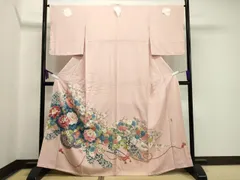 本加賀友禅 奥原一就 桜 楓 訪問着 本加賀友禅 奥原一就 桜 楓 訪問着