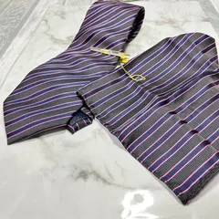 残り数点【激安！】箱なしネクタイストライプ　ネクタイピンとチーフ付き