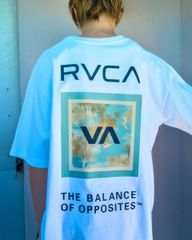 2025春夏 新品【RVCA/ルーカ/ルカ】BOX SS Tシャツ WHT メンズ BF04A200