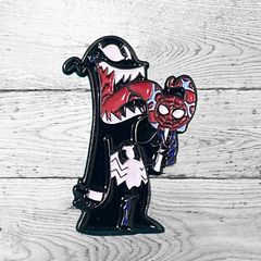 422 ピンバッジ ヴェノム マーベル ブローチピン ピンズ スパイダーマン