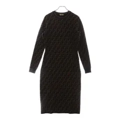 ☆お値下げ☆FENDI☆ズッカ柄&ブラック無地☆リバーシブルワンピース