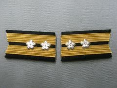 ▲一種軍装襟章レプリカ▲『中佐』▲日本海軍▲新品