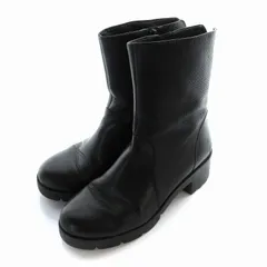 美品　カンペール　camper (38) シボレザー　サイドジップ　ブーツ　黒 カンペール CAMPER [カンペール] MILAH / ロングブーツ