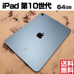[No.T1075] iPad 第10世代 64GB【バッテリー100％】