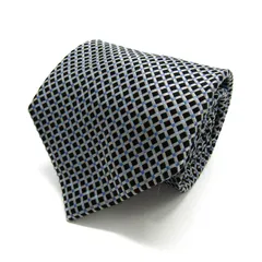 バナナリパブリック ブランド ネクタイ チェック柄 ドット 格子柄 シルク PO メンズ ブラック Banana Republic 【中古】