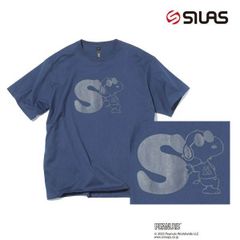 サイラス スヌーピー tシャツ Tシャツ SILAS ×PEANUTS JOE COOL S/S TEE 110252011027 半袖 メンズ レディース 紺 紺色 navy ネイビー snoopy ティーシャツ ジョークール 半袖 夏服 xl m サイズ