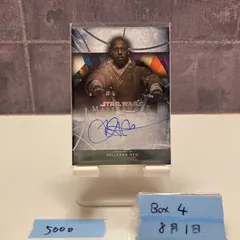 topps starwars サインカード　スターウォーズ　アンディサーキス 2025年最新】スターウォーズ サインカードの人気アイテム - メルカリ