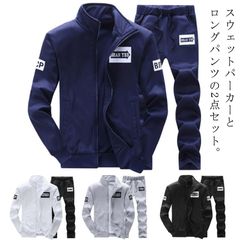セットアップ メンズ 上下 ルームウェア セット 上下 セット 長袖 ジャージ 春 薄手 スウェットセット 大きいサイズ スポーツウェア ジム ジップアップ 部屋着 パーカー ゆったり#yuzuc597649