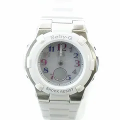 カシオ CASIO ベビージー BABY-G 腕時計 ウォッチ 電波ソーラー アナデジ 白 ホワイト BGA-1100GR ■GY12 /MQ