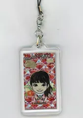 【中古】ストラップ(女性) 重留真波(Flower) プチキャラアクリルストラップ 2019正月ver. EXILE TRIBE STATION オンラインカプセル